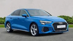 Blue Used 2020 Audi A3 S-Line Sedan | £21,186 (Fair price)
