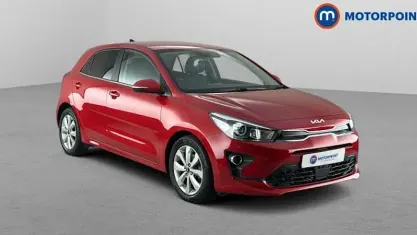 Used Kia Rio 120 HP (88 kW) 2022 Red Hatchback