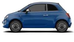 Blue Used 2019 Fiat 500C Lounge Cabriolet | £8,400 (Fair price)