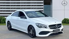 White Used 2018 Mercedes CLA180 AMG line Sedan | £14,560 (Fair price)