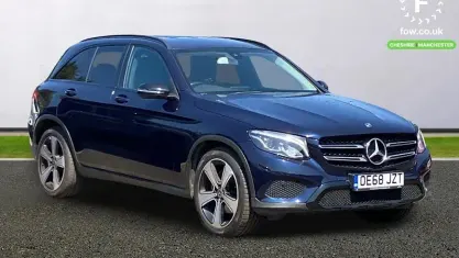 Used Mercedes GLC220 Urban 170 HP (125 kW) 2019 Blue SUV