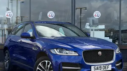 Used Jaguar F-Pace R-Sport 180 HP (132 kW) 2019 Blue SUV