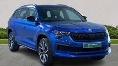 Blue Used 2022 Skoda Kodiaq SportLine SUV | £28,257 (Fair price)