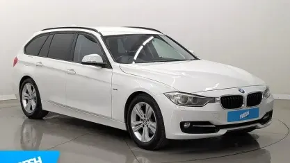 Used BMW 320 Sport Line 184 HP (135 kW) 2013 White Sedan