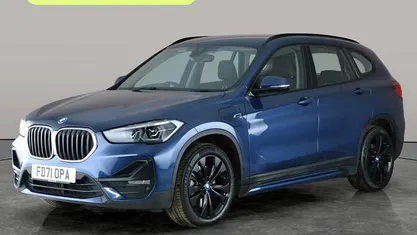 Used BMW X1 Sport Line 220 HP (161 kW) 2022 Blue SUV