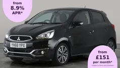Black Used 2018 Mitsubishi Mirage Hatchback | £9,470 (Fair price)