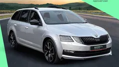 Brilliant silver metallic Used 2020 Skoda Octavia SportLine Estate | £15,490 (Fair price)