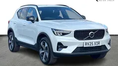 Crystal white Used 2025 Volvo XC40 Plus SUV | £34,690 (Fair price)