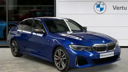 Used BMW M340 Comfort Edition 374 HP (275 kW) 2021 Blue Sedan