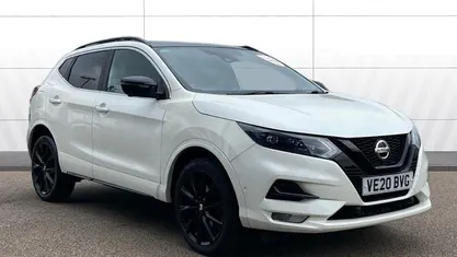 Used Nissan Qashqai N-TEC 160 HP (117 kW) 2020 White SUV