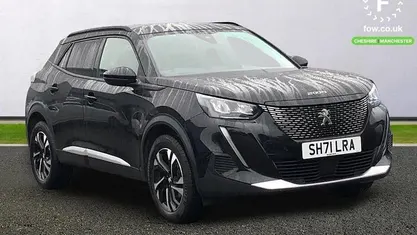Black Used 2022 Peugeot 2008 Allure Premium SUV | £13,999 (Fair price)