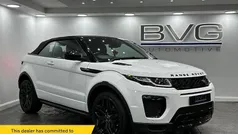 White Used 2017 Land Rover Range Rover evoque HSE Dynamic Cabriolet | £16,494 (Fair price)