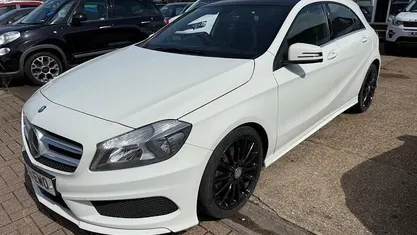 Used Mercedes A220 AMG 170 HP (125 kW) 2013 White Hatchback