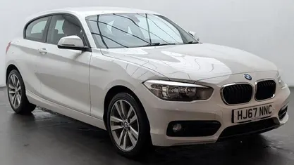 White Used 2017 BMW 118 Sport Line Hatchback | £12,550 (Fair price)