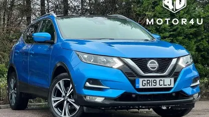 Blue Used 2019 Nissan Qashqai N-Connecta SUV | £8,990 (Good price)