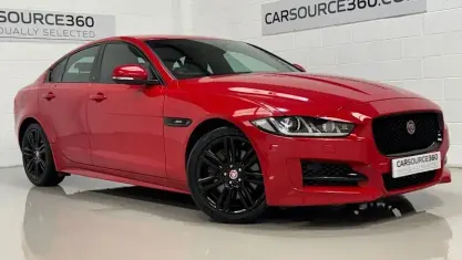 Used Jaguar XE Ingenium 200 HP (147 kW) 2018 Red Sedan