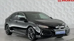 Crystal black Used 2021 Honda Civic EX Hatchback | £13,995 (Fair price)