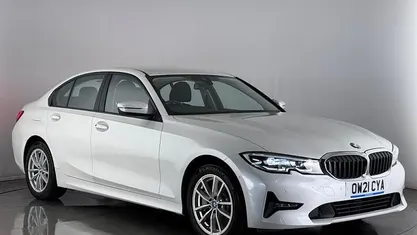 White Used 2021 BMW 330e Sedan | £17,300 (Super price)