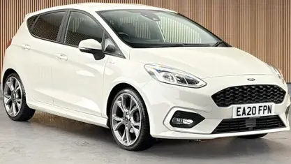 Used Ford Fiesta ST-Line X 140 HP (102 kW) 2019 White Hatchback
