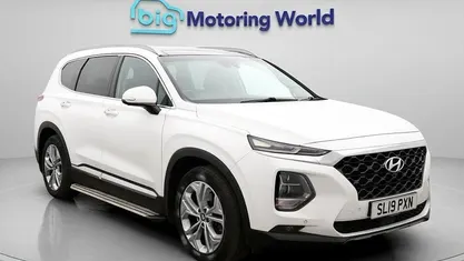 Used Hyundai Santa Fe Premium SE 200 HP (147 kW) 2019 White SUV