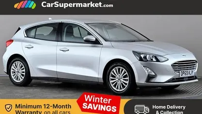 Silver Used 2020 Ford Focus Titanium Hatchback | £11,197 (Fair price)