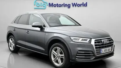 Begagnad Audi Q5 S-Line 252 HK (185 kW) 2018 Grå SUV
