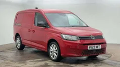 Red Used 2022 VW Caddy Maxi Pro MPV | £24,835 (Fair price)