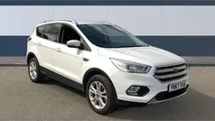 White Used 2017 Ford Kuga Titanium SUV | £8,862 (Fair price)