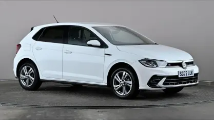 Used VW Polo R-line 95 HP (69 kW) 2022 White Hatchback