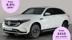 White Used 2022 Mercedes EQC400 AMG line SUV | £26,953 (Fair price)