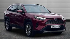 Red Used 2022 Toyota RAV4 Hybrid SUV | £30,450 (Fair price)