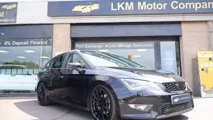 Used Seat Leon FR 180 HP (132 kW) 2016 Black Estate