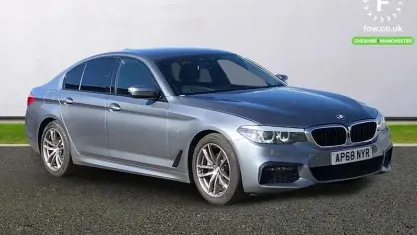 Used BMW 520 M Sport 190 HP (139 kW) 2018 Blue Sedan