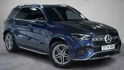 Used Mercedes GLE450 AMG AMG line 367 HP (269 kW) 2024 Blue SUV