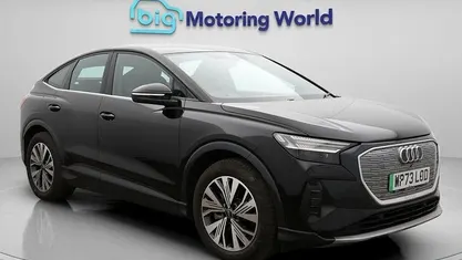 Black Used 2023 Audi Q4 Sportback e-tron Sport SUV | £27,200 (Fair price)