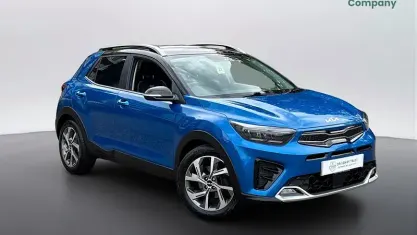 Used Kia Stonic GT-Line S 120 HP (88 kW) 2021 Blue SUV