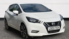 White Used 2022 Nissan Micra Tekna Hatchback | £14,750 (Fair price)