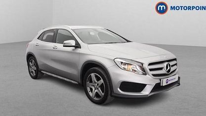Używany Mercedes GLA220 AMG line 177 KM (130 kW) 2015 Srebrny SUV