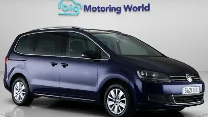 Used VW Sharan SE 150 HP (110 kW) 2021 Blue MPV