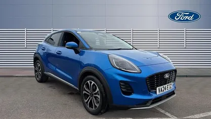 Used Ford Puma Titanium 125 HP (91 kW) 2023 Blue SUV