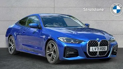 Used BMW 430 M Sport 286 HP (210 kW) 2021 Blue Coupe