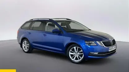 Usado Skoda Octavia SE L 116 CV (85 kW) 2019 Azul Familiar