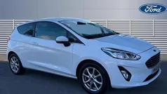 White Used 2018 Ford Fiesta Zetec Hatchback | £6,494 (Fair price)