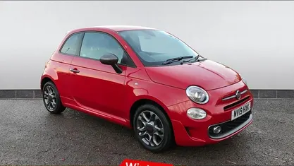 Red Used 2019 Fiat 500 S Hatchback | £7,097 (Fair price)