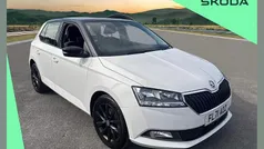 Candy white black magic pearl effect Used 2021 Skoda Fabia SE Hatchback | £12,500 (Fair price)