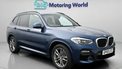 Usado BMW X3 M Sport 190 HP (139 kW) 2019 Azul SUV