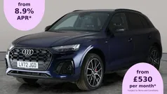 Blue Used 2022 Audi Q5 Comfort SUV | £34,941 (Fair price)