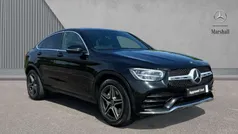 Black Used 2020 Mercedes GLC300e AMG line Coupe | £31,394 (Fair price)
