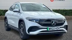 Metallic digital white Used 2022 Mercedes EQA300 AMG line SUV | £23,900 (Fair price)