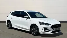 Frozen white (premium paint) Used 2024 Ford Focus ST-Line Hatchback | £19,868 (Fair price)
